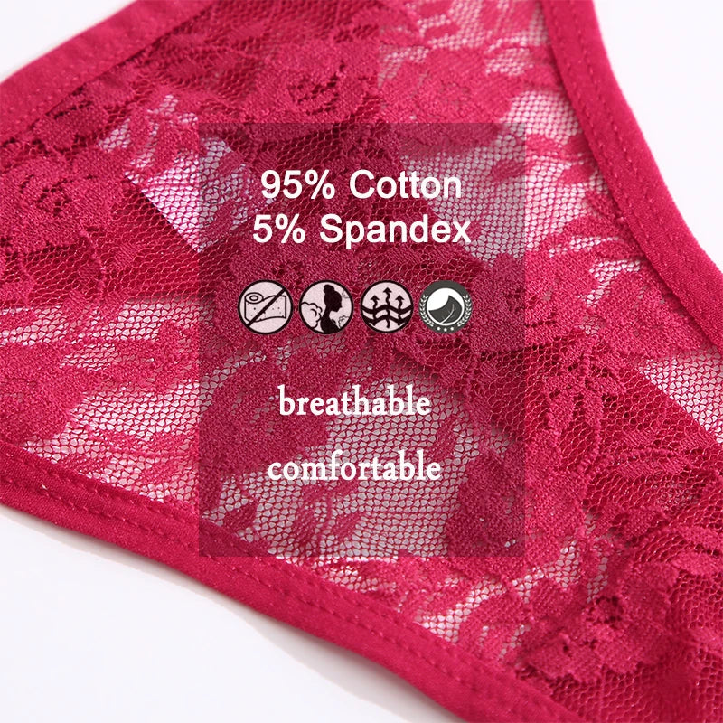 LaceBloom Panty Set