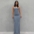 Satin Slip Maxi Dress